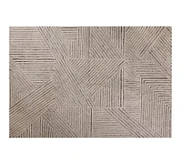 Lorena Canals Almond Valley Washable Wool Rug