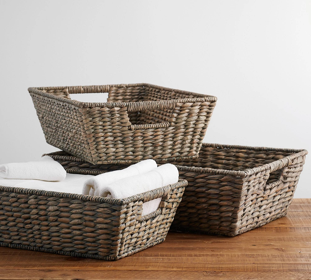 Charleston Handwoven Seagrass Underbed Basket