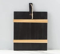 Handmade Reclaimed Wood Cheese Board - Black