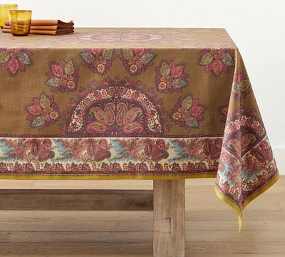 Lynn Paisley Organic Tablecloth