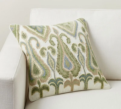 Yalla Embroidered Pillow