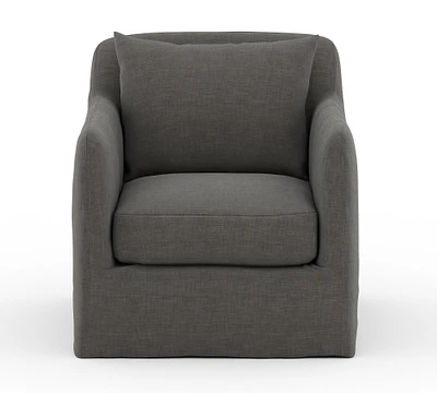 Gloria Upholstered Outdoor Swivel Armchair