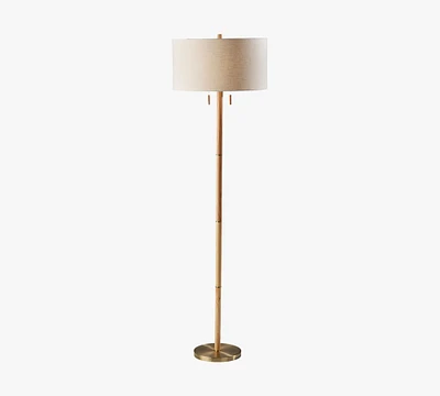 Laurin Wood Floor Lamp (67")