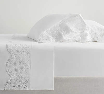 Eyelet Sheet Set