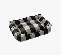 Checkered Lounge Pet Bed