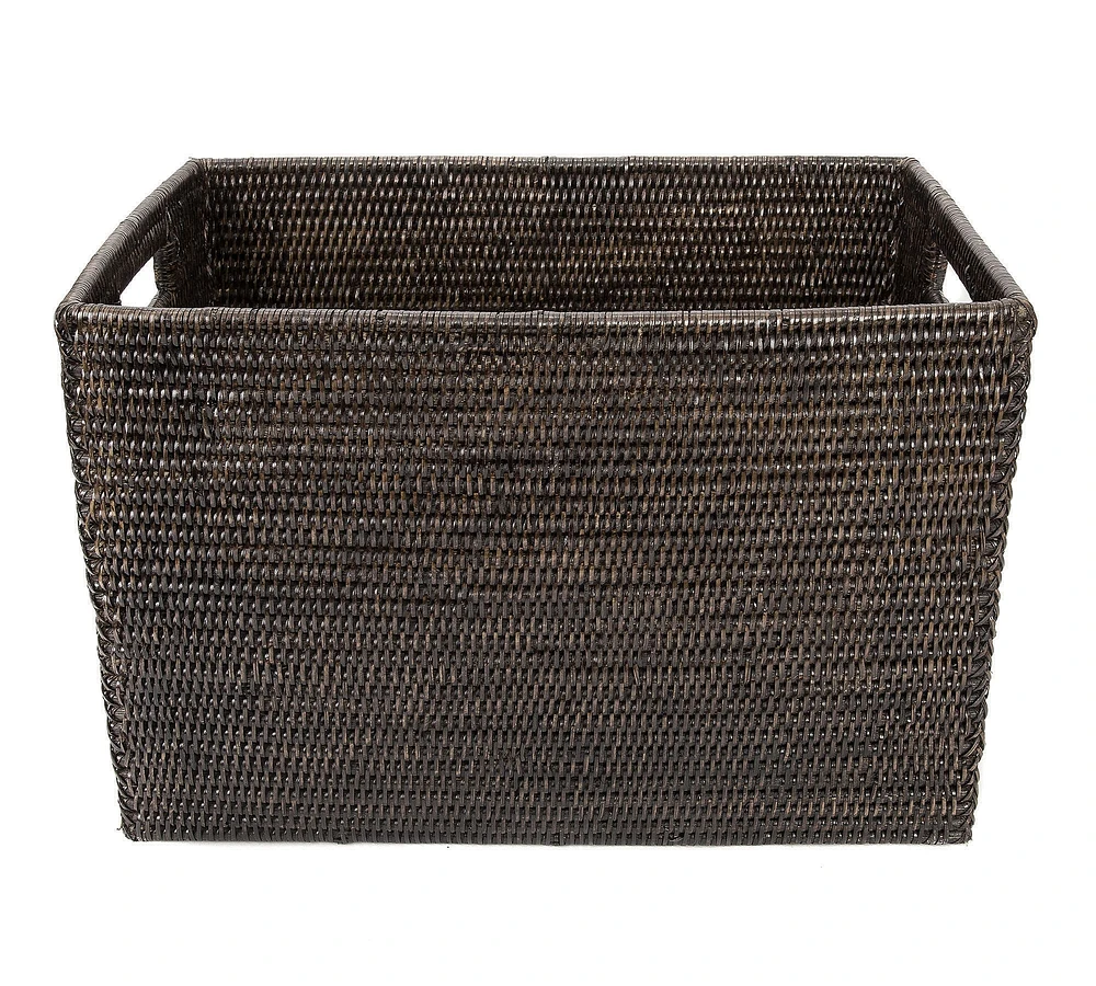 Tava Handwoven Rattan Legal File Box