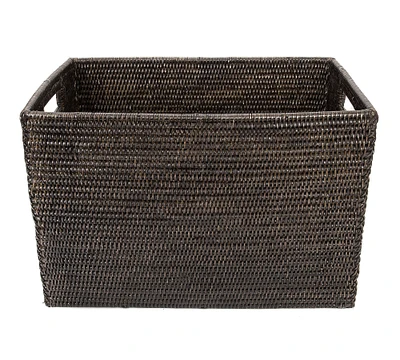 Tava Handwoven Rattan Legal File Box