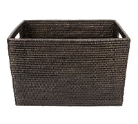 Tava Handwoven Rattan Legal File Box