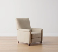 Open Box: Irving Roll Arm Leather Manual & Power Recliner