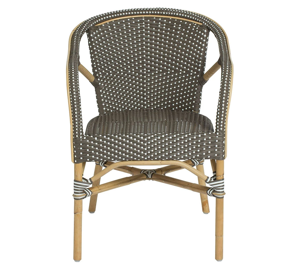 Madeleine Rattan Bistro Dining Armchair