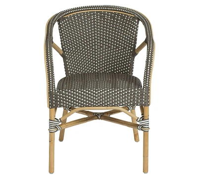 Madeleine Rattan Bistro Dining Armchair