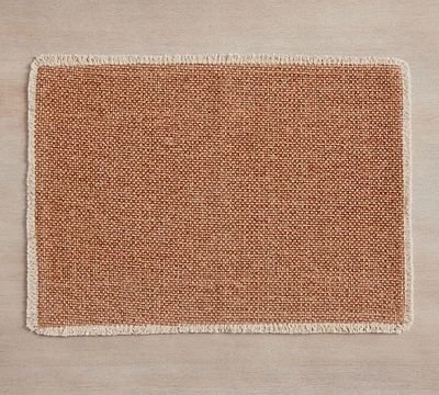 Mason Handwoven Cotton Fringe Placemats