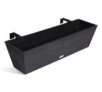 All Weather Eco Hevea Outdoor Window Box Planters with Brackets