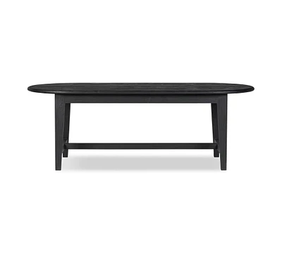 Ender Oval Dining Table (86.5"- 110.5")