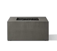 Arbor Concrete Low Square Fire Pit Table (40")