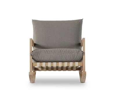 Branson Teak Outdoor Rocking Chair