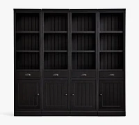 Aubrey Shelf with Cabinets (74.5")