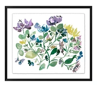 Spray Of Flowers Framed Print