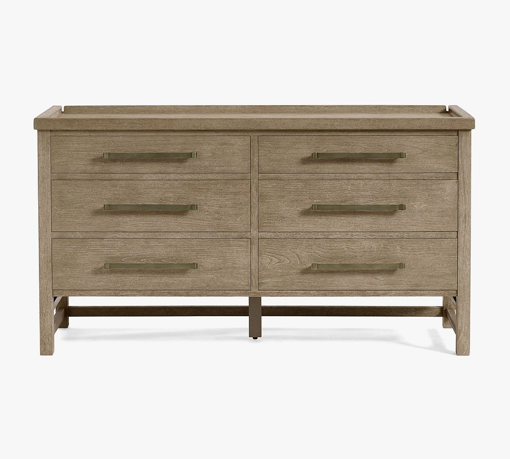 Farmhouse 6-Drawer Dresser by Michael Graves Design (66")