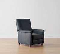 Open Box: Irving Roll Arm Leather Manual & Power Recliner