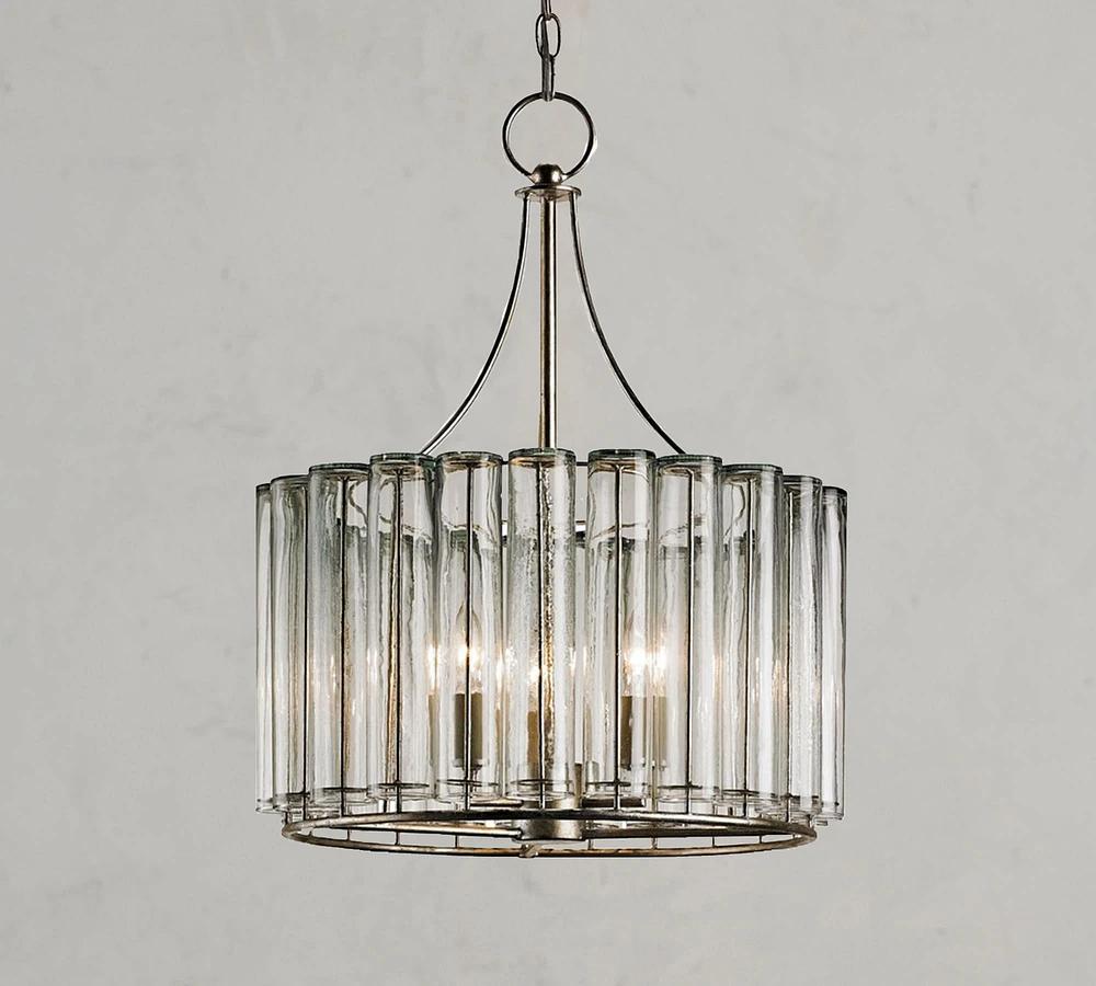 Ambrose Glass Chandelier (18")