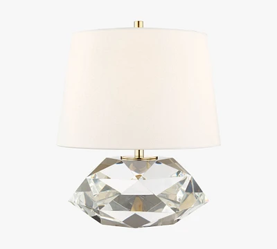 Hyanes Crystal Table Lamp (14")