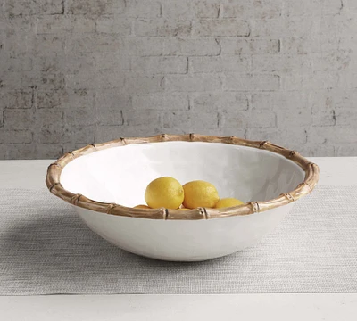 Bamboo Outdoor Melamine Salad Bowl