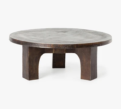 Marsh Iron Round Coffee Table (38")