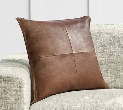 Gaona Leather Pillow Cover