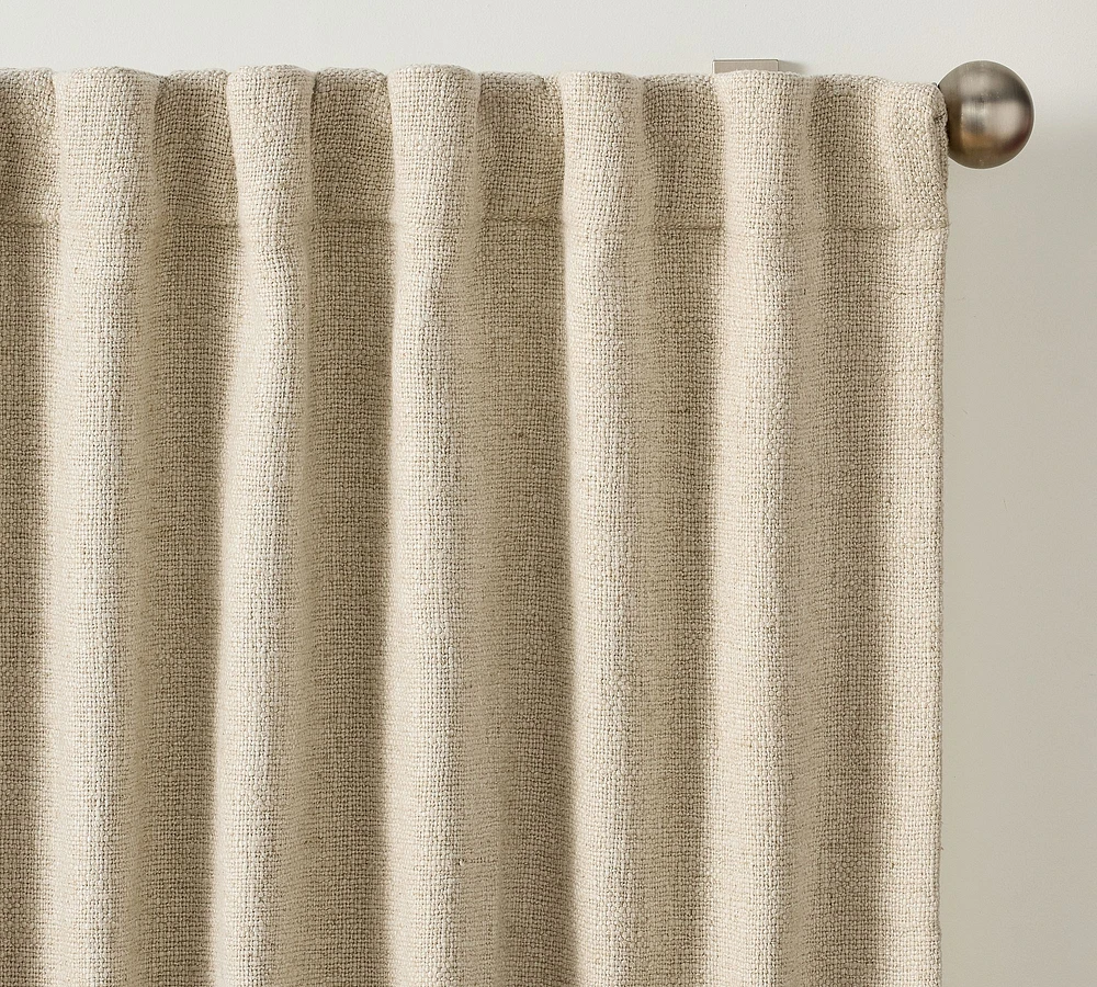 Faye Textured Blackout Curtain