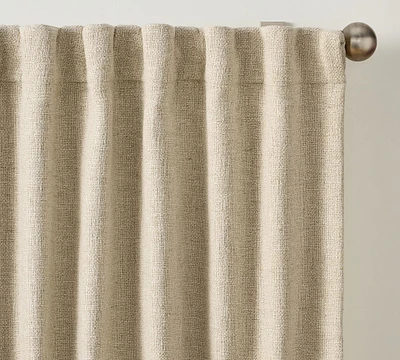 Faye Textured Blackout Curtain