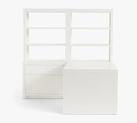 Dillon Peninsula Desk with 72" Bookcase Suite (70")