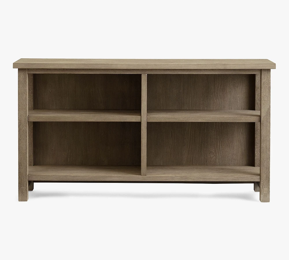 Farmhouse Console Bookcase (56")