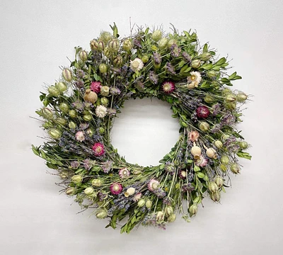 Dried Blossom Bounty Wreaths