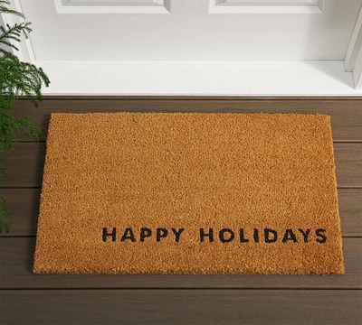 Happy Holidays Doormat