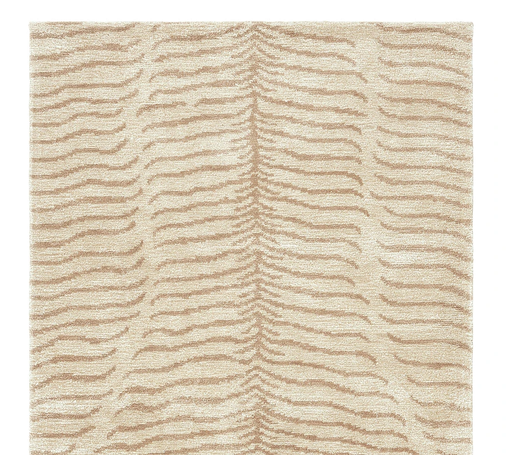 Zebra Rug Swatch - Free Returns Within 30 Days