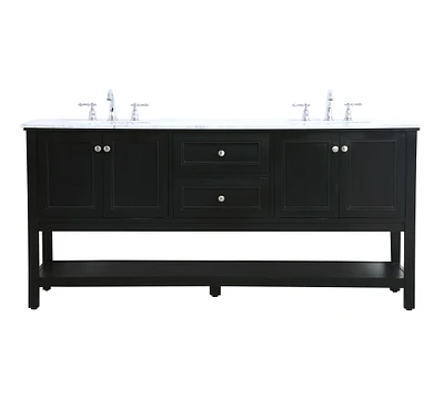 Taryn 72" Double Sink Vanity