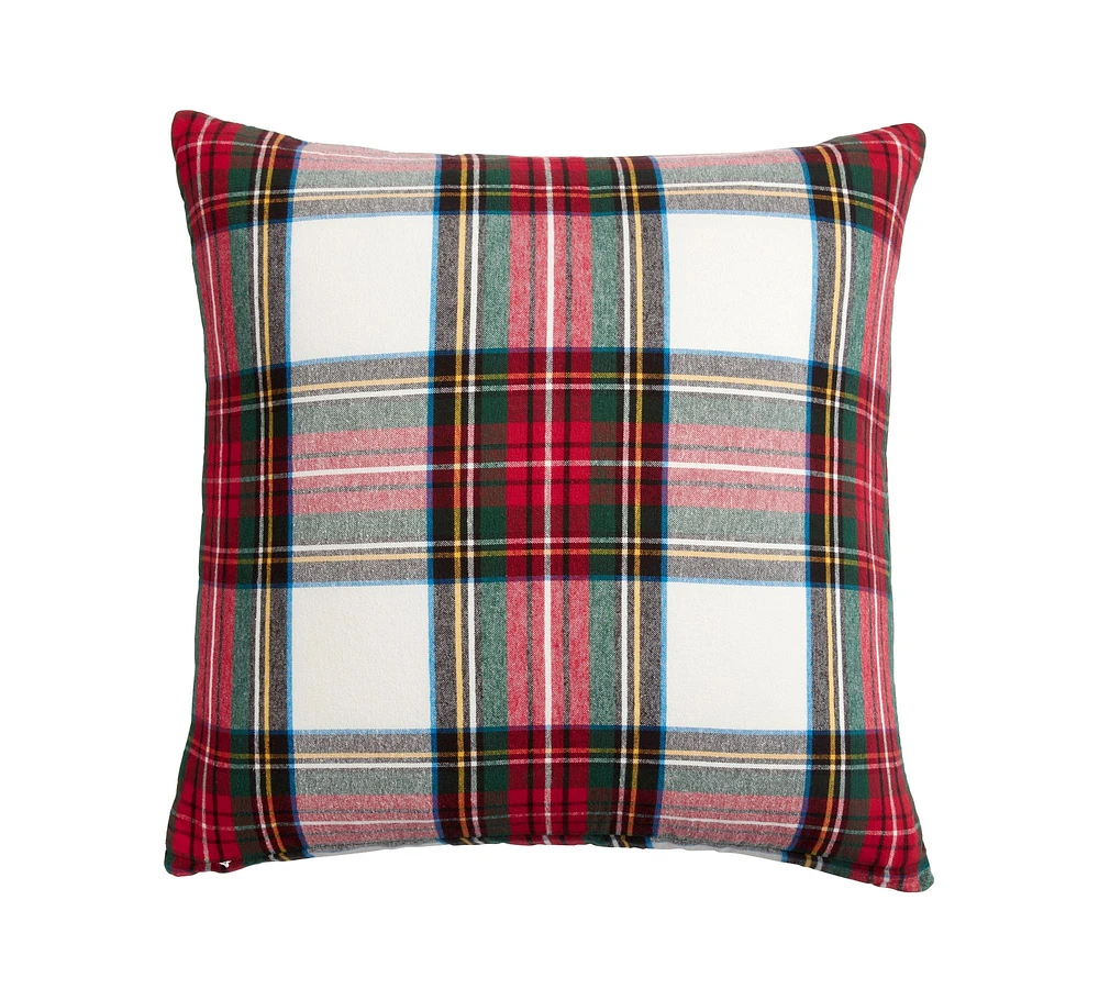 Stewart Plaid Flannel Reversible Comforter Sham