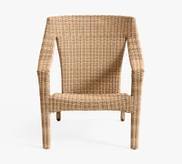 Huntington Wicker Stacking Outdoor Adirondack