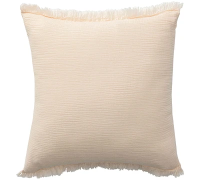 Turkish Cotton Fringe Pillow