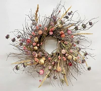 Handmade Dried Spring Awakening Wreath