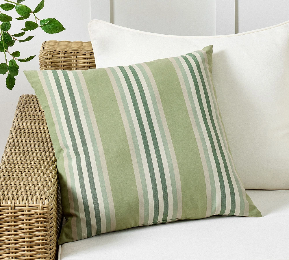 Cooper Striped Outdoor Pillow