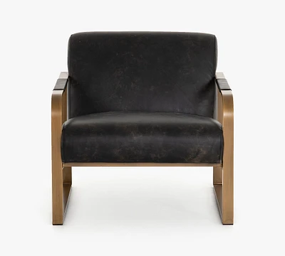 Crestview Leather Chair