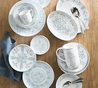 Chambray Tile Stoneware Serveware Collection