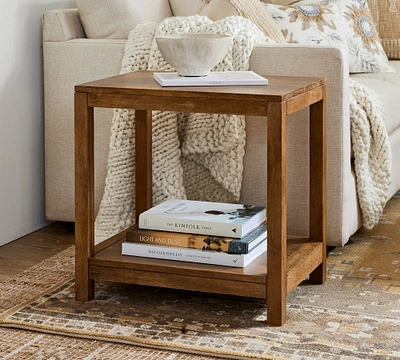 Nicasio Rectangular Side Table (22")