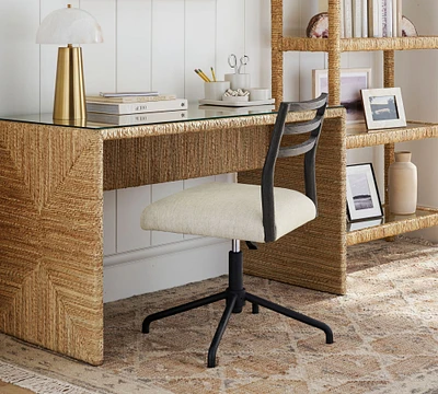 Quincy Stationary Swivel Desk Chair