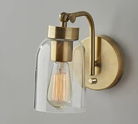 Bianca Hand-Blown Glass Sconce (5'')