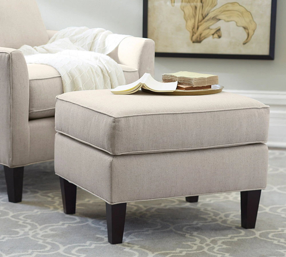 Open Box: Beverly Upholstered Ottoman