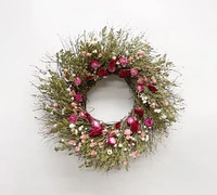 Dried Cupid's Dream Wreaths