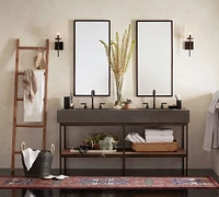 Frances 68" Concrete Top Double Sink Vanity